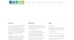 Desktop Screenshot of efila.org